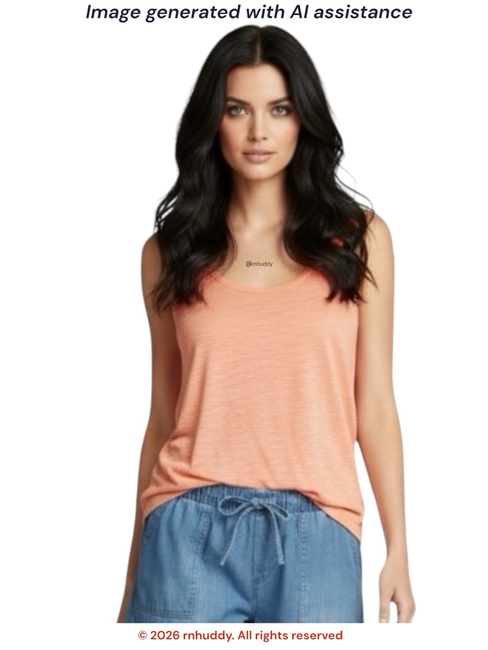 Anthropologie Akemi + Kin M linen cotton tank top